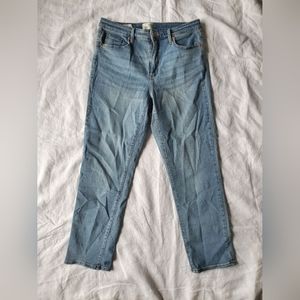 high rise straight leg jeans size 10/30" universal thread